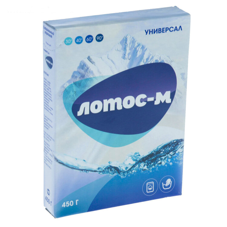Стиральный порошок "Лотос -М" Универсал 450г.(24)