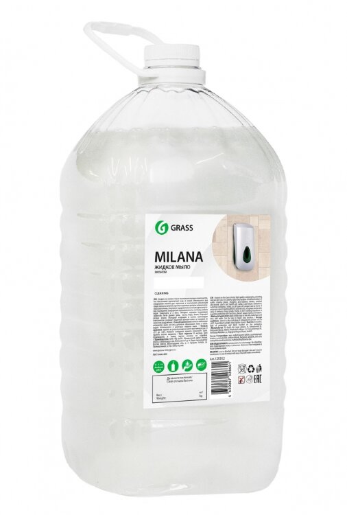Жидкое мыло Грасс "Milana" Жемчужное 5л.