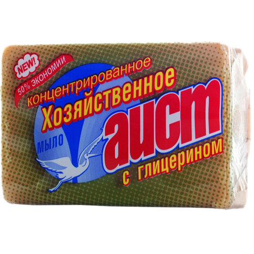 Мыло хозяйственное "Аист" классическое 72%, 150гр.